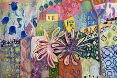 Angela-Bell_Yellow-Houses-70cmx70cm-550