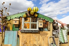 Hull's Freedom Festival 2013, Sunday 8 September 2013 Pictured: Secret Shed, Humber Street Image by Neil Holmes