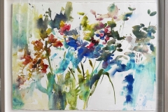 Garden-Flowerswatercolour68x88cm1450